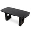 1.8m Elm Dining Table - Full Black