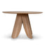 Round Dining Table - Natural