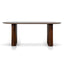 2m Dining Table - Walnut
