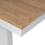 1.6m Sand White Outdoor Dining Table - Natural