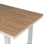 1.6m Sand White Outdoor Dining Table - Natural