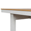 1.6m Sand White Outdoor Dining Table - Natural