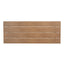 2.3m Sand White Outdoor Dining Table - Natural