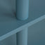 Wooden Shelving Unit - Light Blue