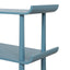Wooden Shelving Unit - Light Blue