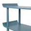 Wooden Shelving Unit - Light Blue