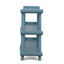 Wooden Shelving Unit - Light Blue