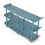 Wooden Shelving Unit - Light Blue