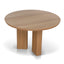1.2m Round Dining Table - Natural