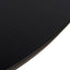 1.2m Round Dining Table - Full Black