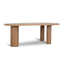 2.3m Oval Dining Table - Natural