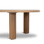2.3m Oval Dining Table - Natural