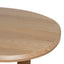 2.3m Oval Dining Table - Natural