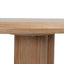 2.3m Oval Dining Table - Natural