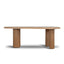 2.1m Oval Dining Table - Natural