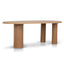 2.1m Oval Dining Table - Natural