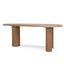 2.1m Oval Dining Table - Natural