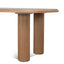 2.1m Oval Dining Table - Natural