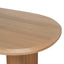 2.1m Oval Dining Table - Natural