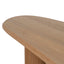 2.1m Oval Dining Table - Natural