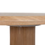 2.1m Oval Dining Table - Natural