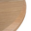 2.1m Oval Dining Table - Natural