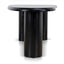2.1m Oval Dining Table - Full Black