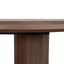 1.8m Oval Dining Table - Walnut