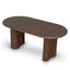 1.8m Oval Dining Table - Walnut