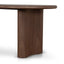 1.8m Oval Dining Table - Walnut