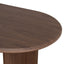 1.8m Oval Dining Table - Walnut