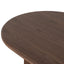 1.8m Oval Dining Table - Walnut