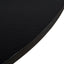 1.2m Round Dining Table - Full Black