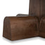 1.2m Round Dining Table - Dark Brown