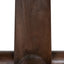 1.2m Round Dining Table - Dark Brown