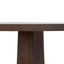 1.2m Round Dining Table - Dark Brown