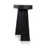 1.7m Console Table - Full Black