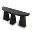 1.7m Console Table - Full Black