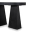 1.7m Console Table - Full Black