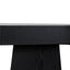 1.7m Console Table - Full Black
