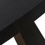 1.7m Console Table - Full Black