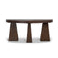 1.7m Console Table - Full Walnut