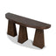1.7m Console Table - Full Walnut