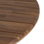 1.4m Round Outdoor Dining Table - Natural