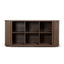 1.7m Wooden Buffets Unit - Walnut