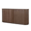 1.7m Wooden Buffets Unit - Walnut