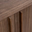1.7m Wooden Buffets Unit - Walnut