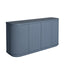 1.6m Veneer Top Buffet Unit - Light Blue