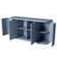 1.6m Veneer Top Buffet Unit - Light Blue