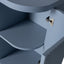 1.6m Veneer Top Buffet Unit - Light Blue